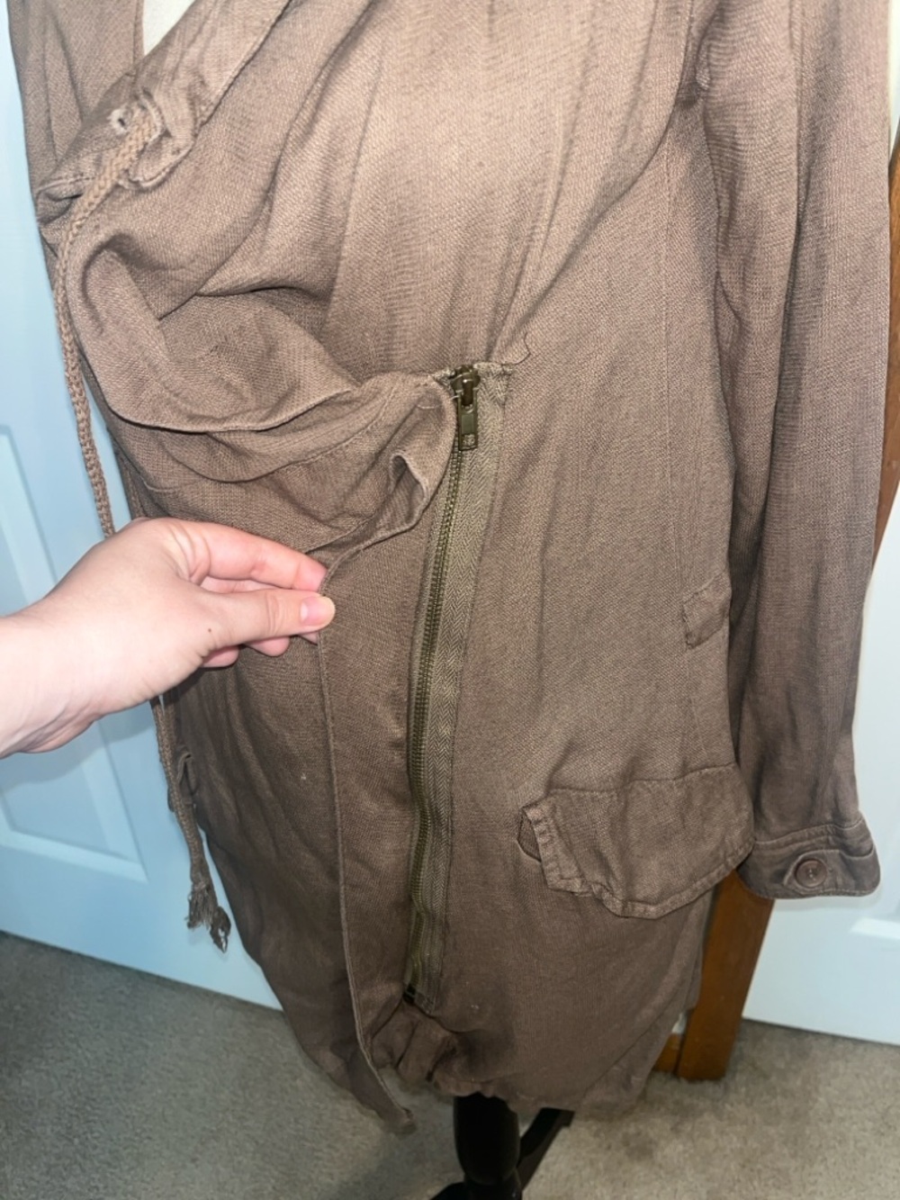 L.A. Hearts Wrap Around Jacket - Picture 3 of 9
